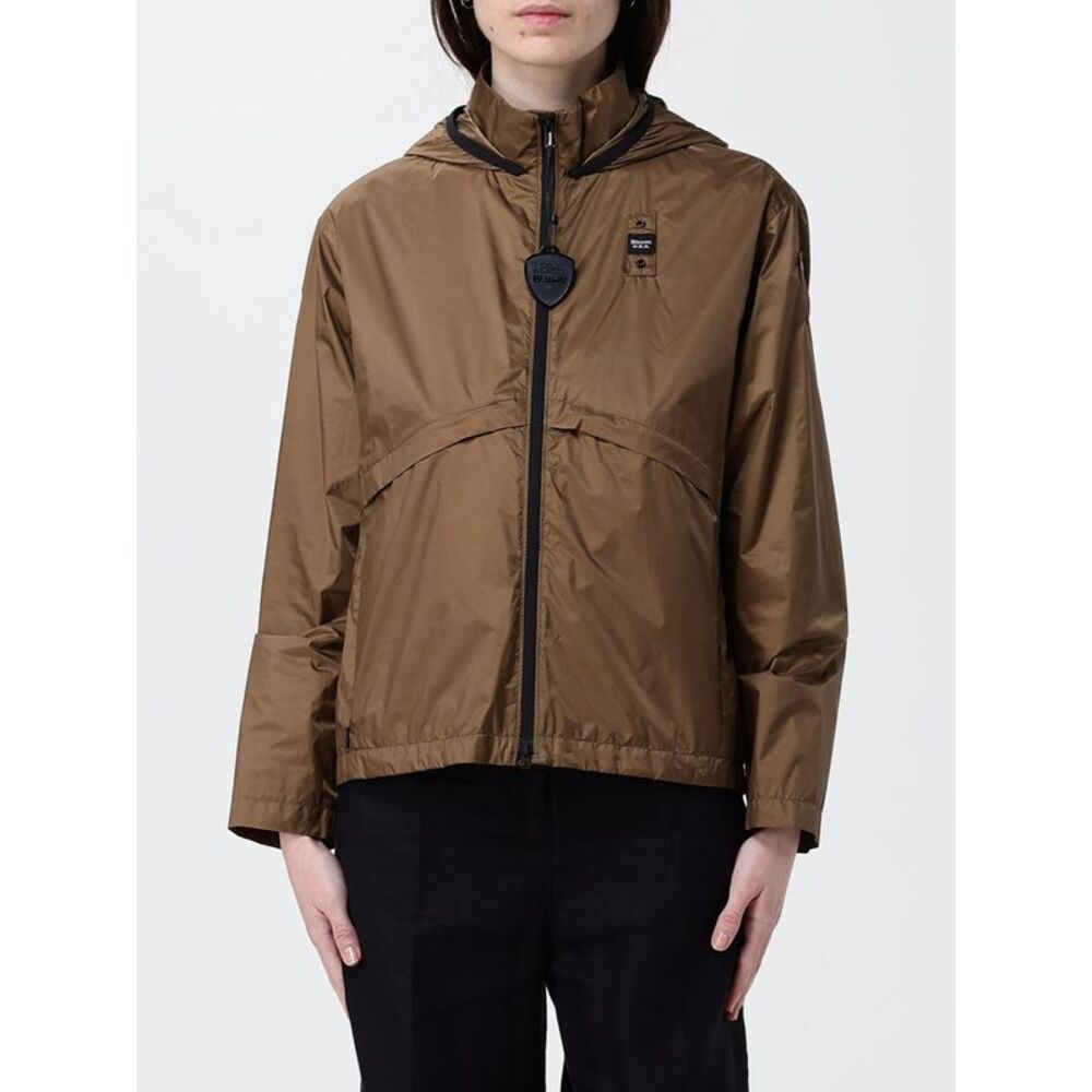 Blauer Men Polyester Hooded Jacket Blauer